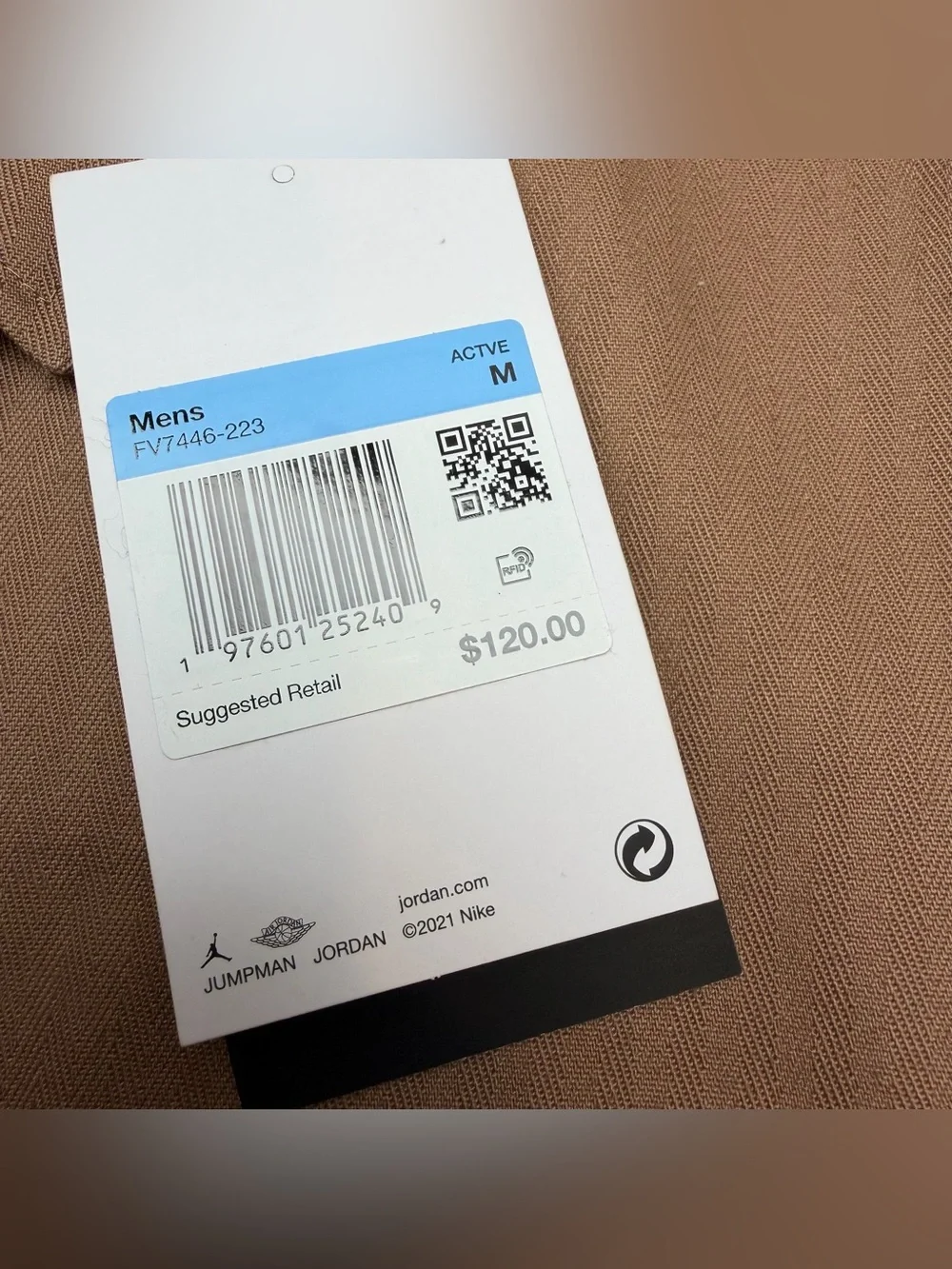 NEW Air Jordan Essentials Button Down‎ Long Sleeve Shirt